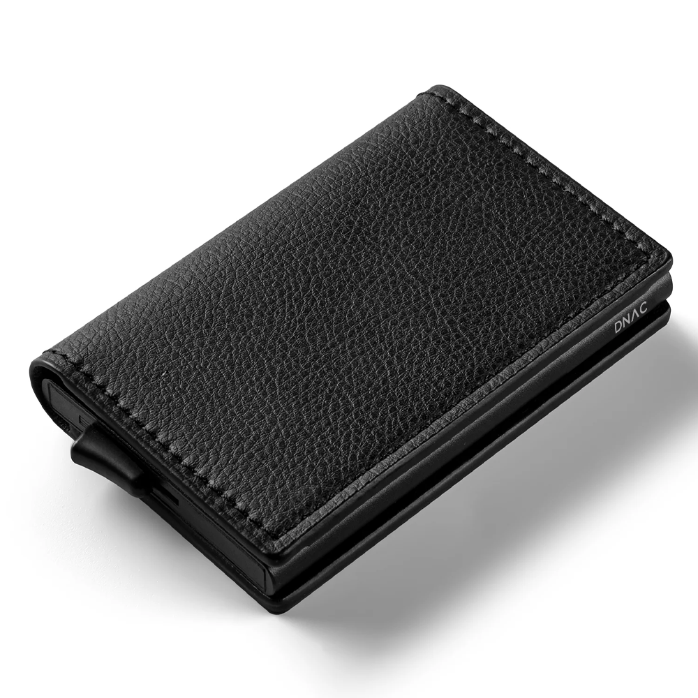 DNAC Slim Wallet Card Holder RFID Dompet Kartu Minimalis Pria - Black