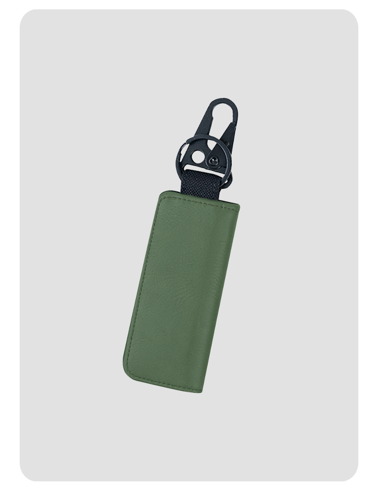 DNAC Key Case Leather - Dompet STNK Kunci Mobil dan Motor-Hunter Green