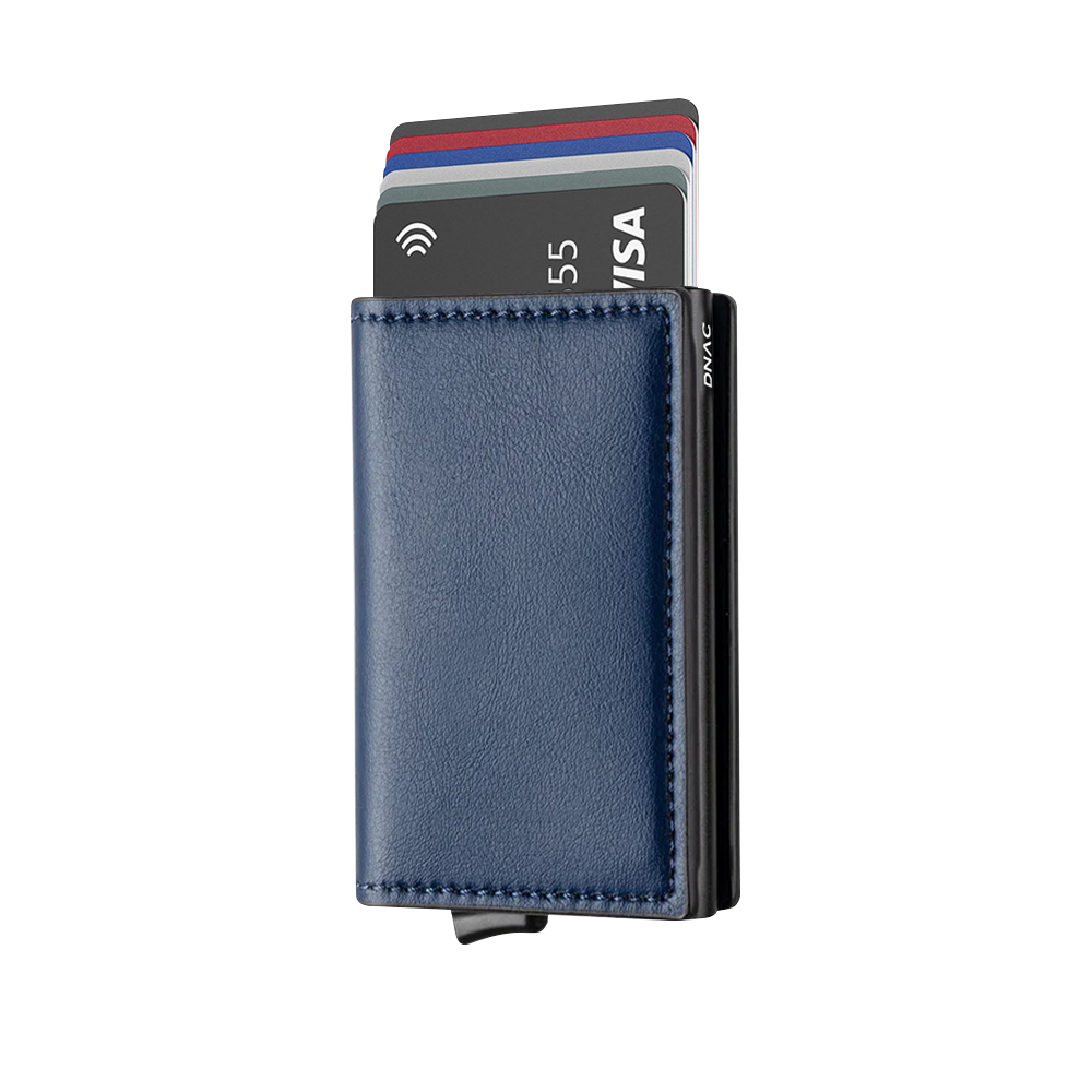 DNAC Slim Wallet Card Holder RFID Dompet Kartu Minimalis - Navy